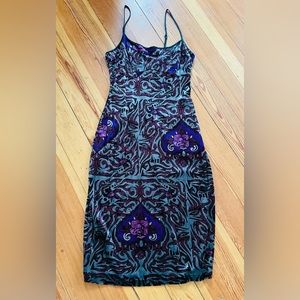 Betsey Johnson velvet dress m